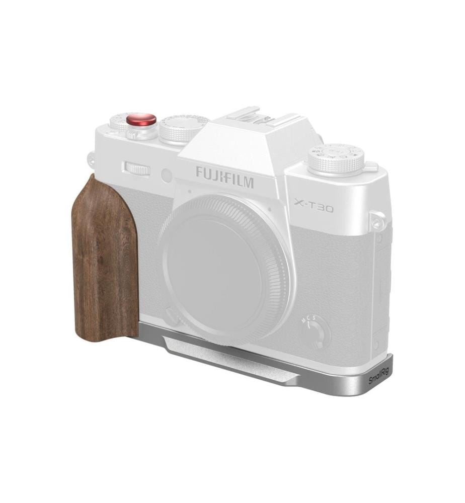 SMALLRIG - L-Winkel FUJIFILM X-T30 III mit Holzgriff, Silber