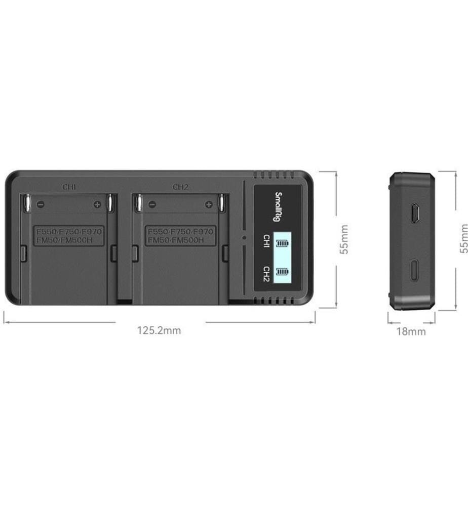 SMALLRIG - Ladegerät Sony NP-F970