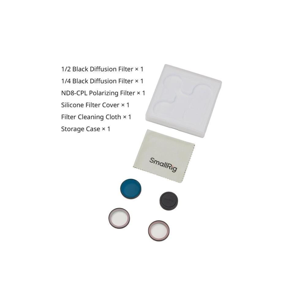 SMALLRIG - Kit de filtres Black Diffusion et ND8-CPL pour DJI Osmo Nano
