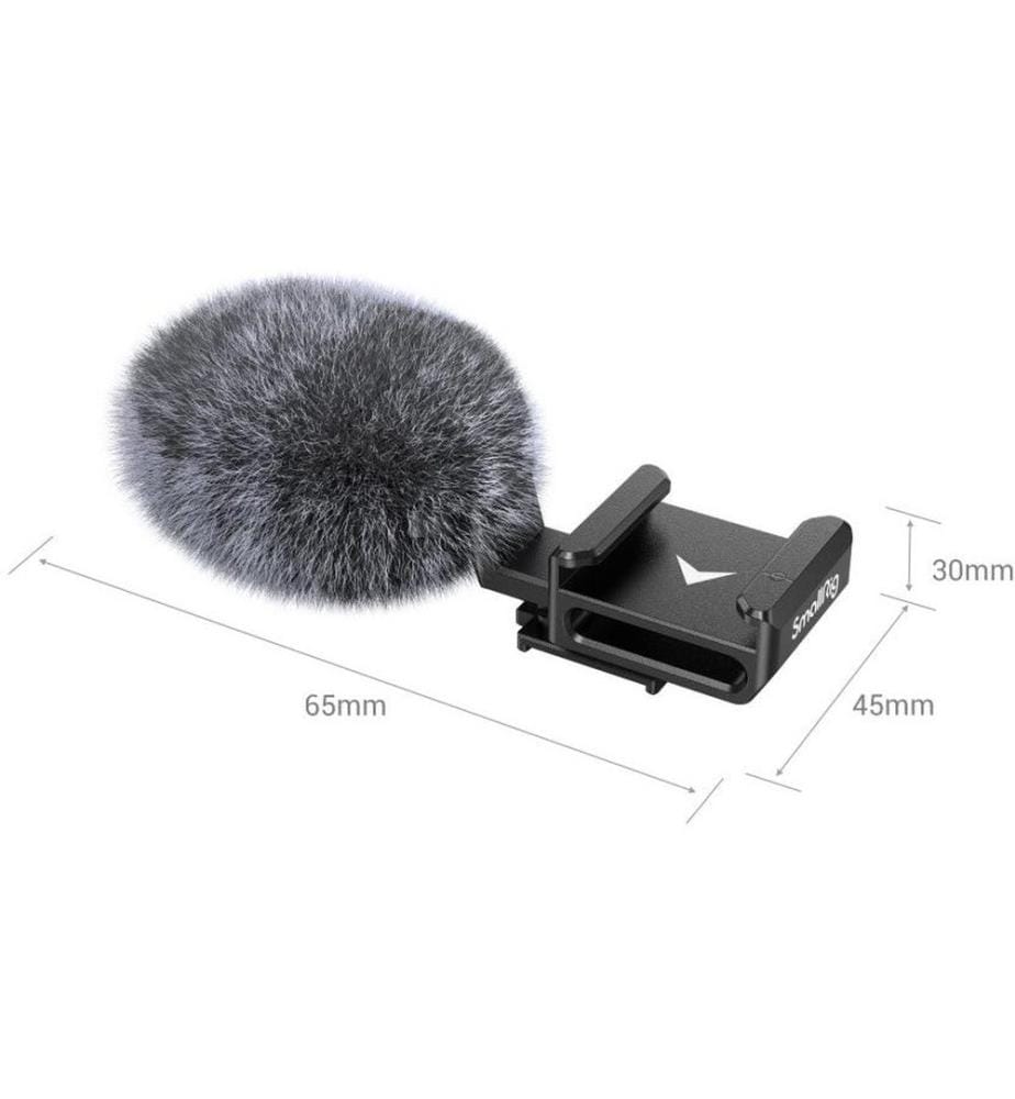 SMALLRIG - Adapter Cold Shoe mit Windschutz für Sony ZV
