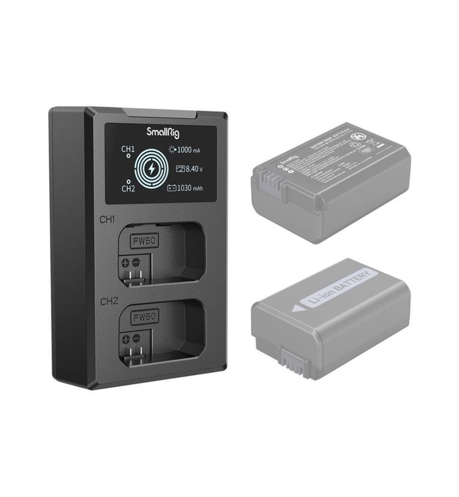 SMALLRIG - Ladegerät Sony NP-FW50
