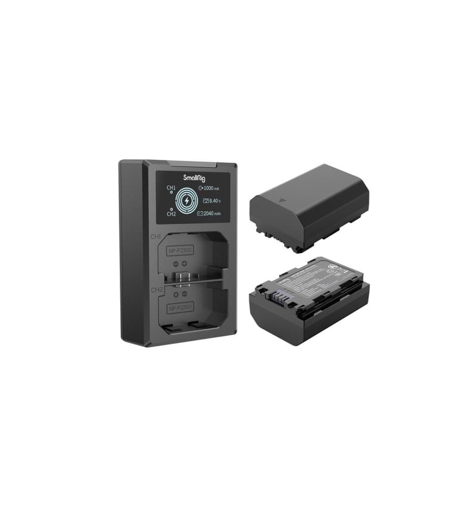 SMALLRIG - Digitalkamera-Akku NP-FZ100 Akku und Charger Kit