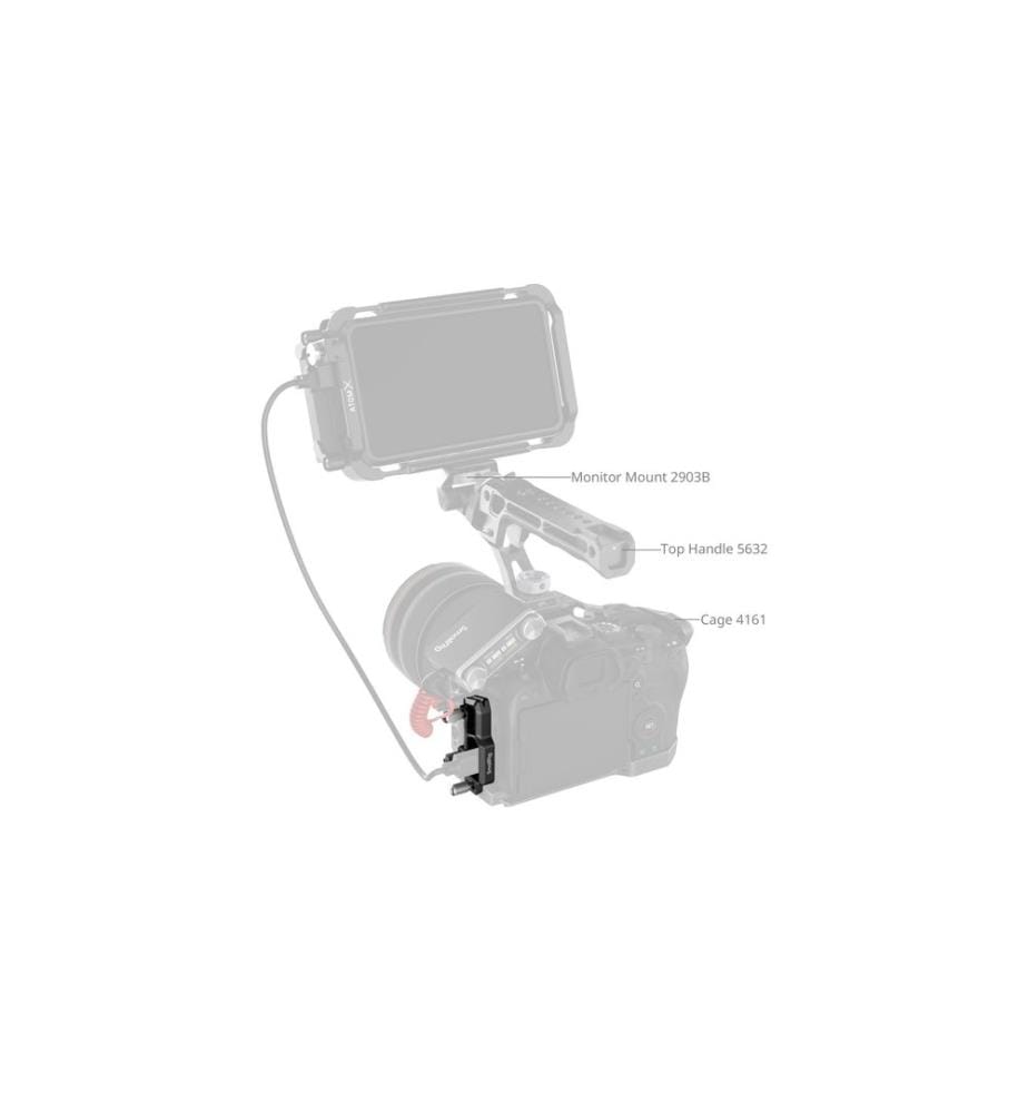 SMALLRIG - Clamp HDMI/USB-C Canon R6 III et R5 II