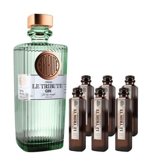 Le Tribute Gin & 6 Tribute Tonics