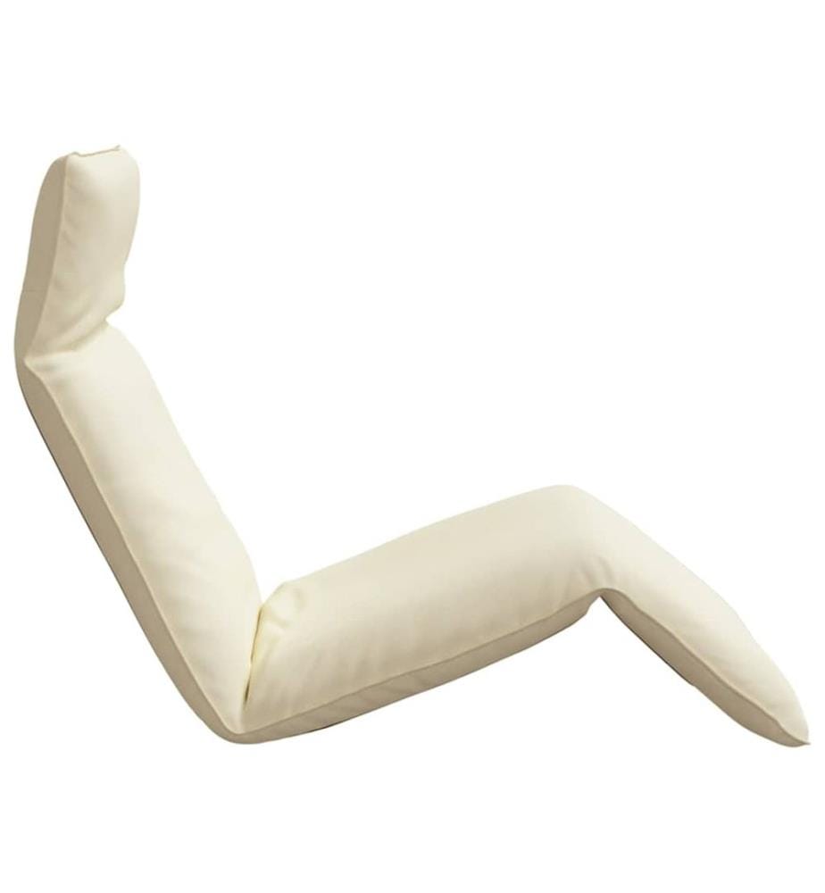 vidaXL Sonnenliege Klappbar Creme 175x54x8,5 cm Oxford-Gewebe