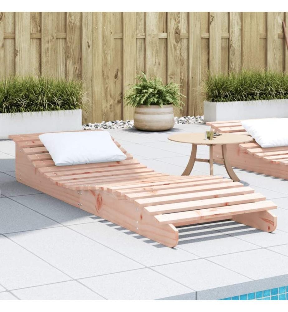 vidaXL Sonnenliege 205x60x31,5 cm Massivholz Douglasie