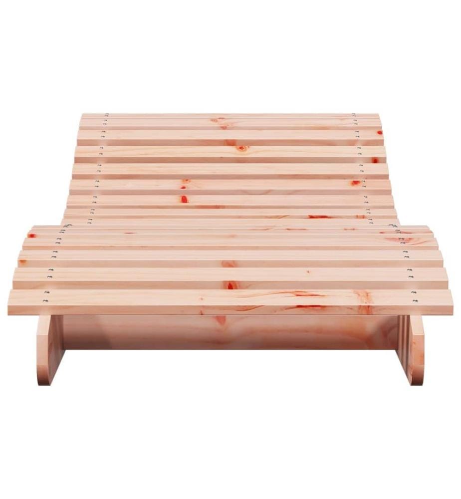 vidaXL Sonnenliege 205x70x31,5 cm Massivholz Douglasie