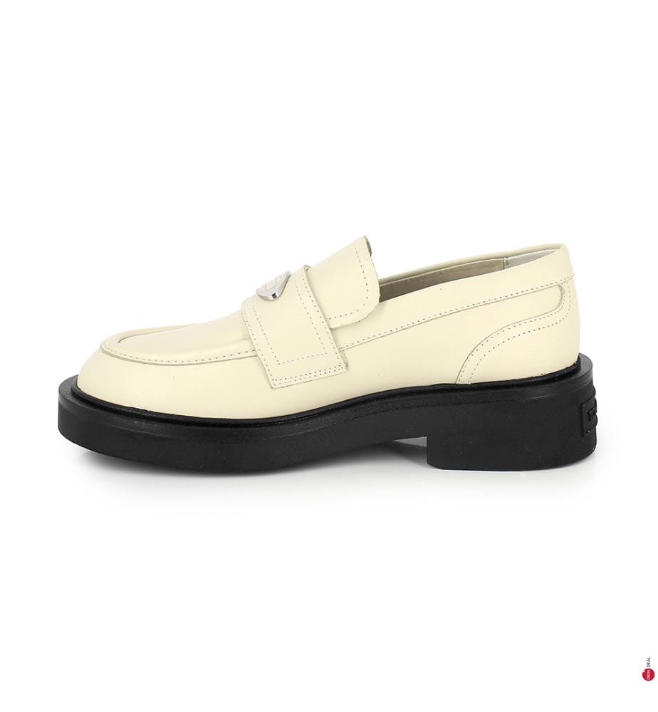Mocassins Chunky - Crème