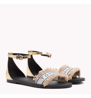 Sandalen - Gold und Beige