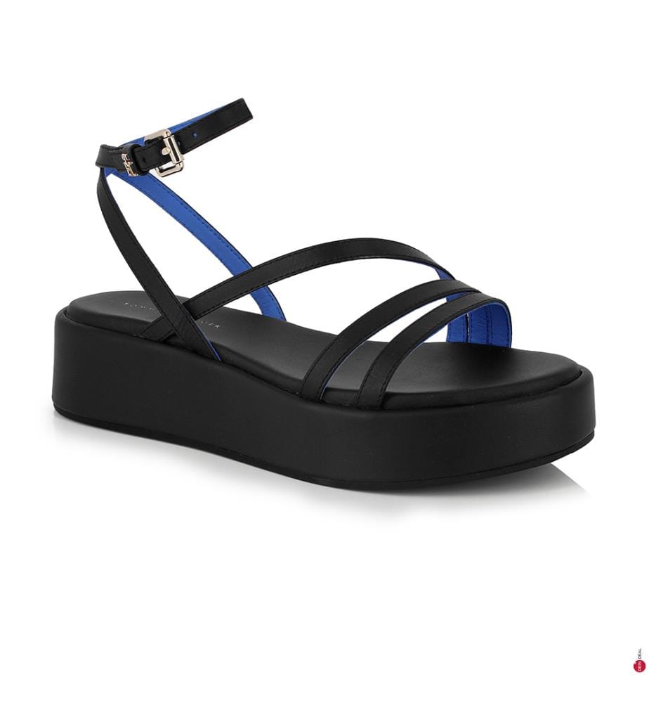 Sandalen Strap Platform - Schwarz