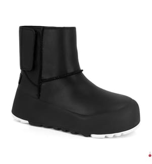 Lederstiefel - Schwarz