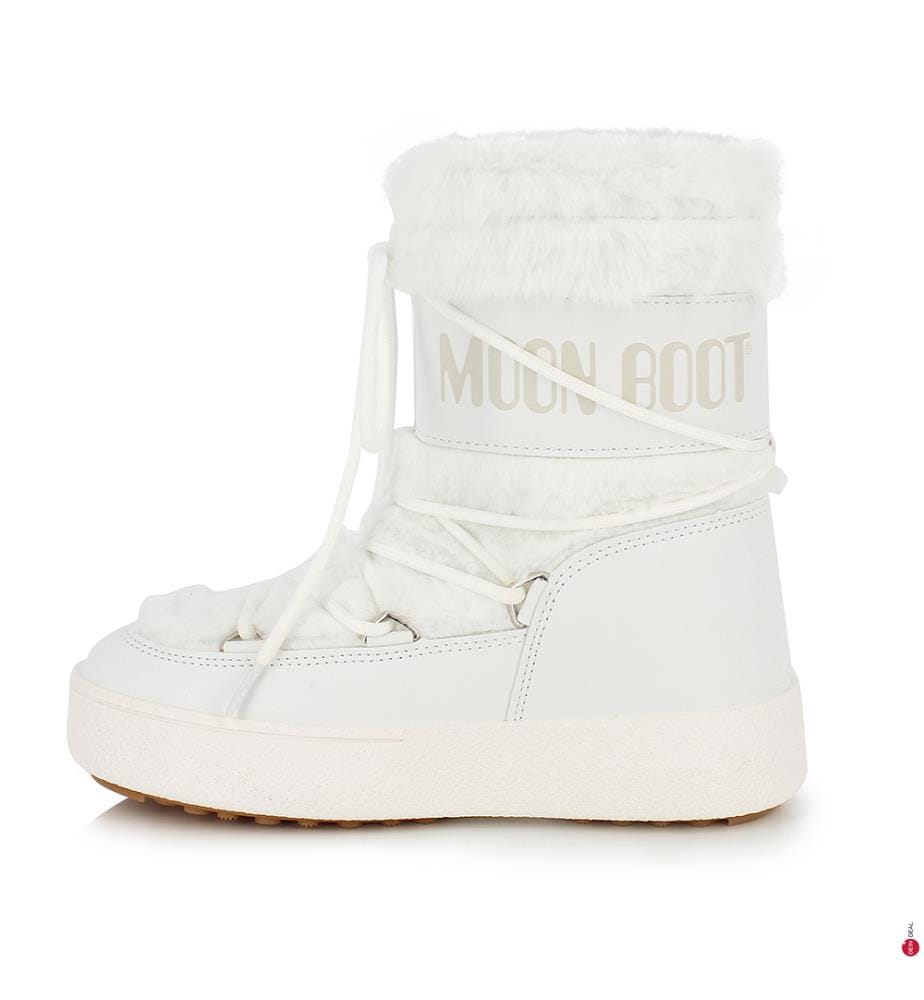 Bottes Après-Ski LTrack Tube Faux-Fur - Blanc