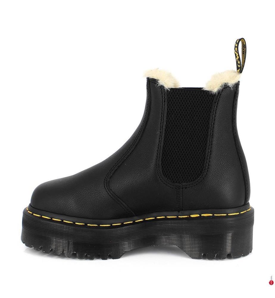 Bottes Chelsea plateforme - Noir