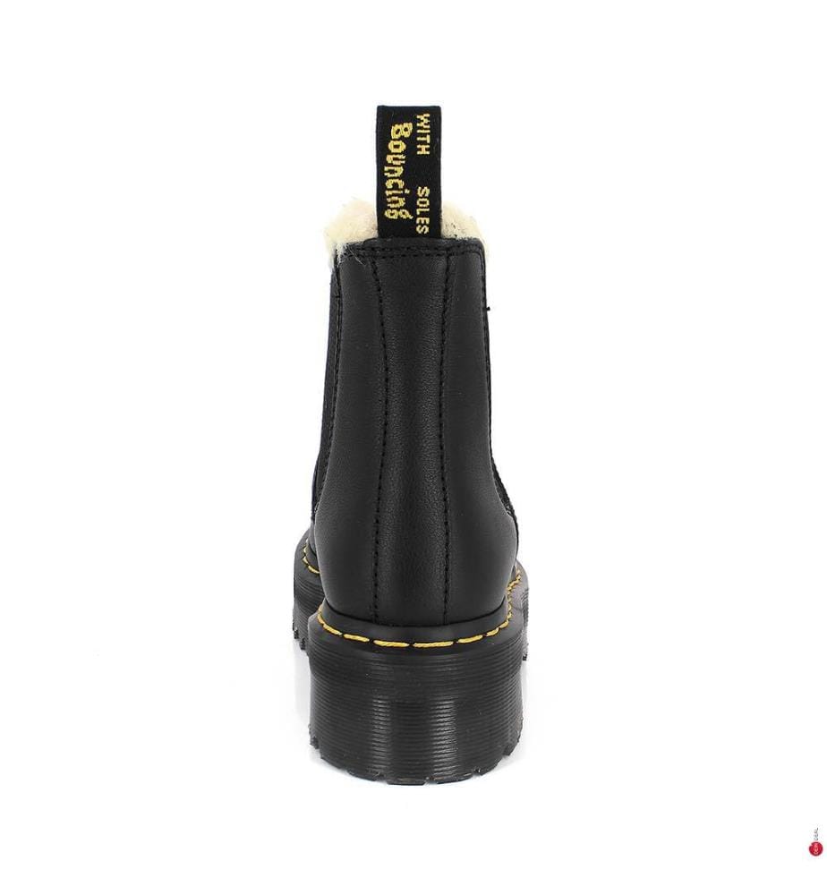Bottes Chelsea plateforme - Noir