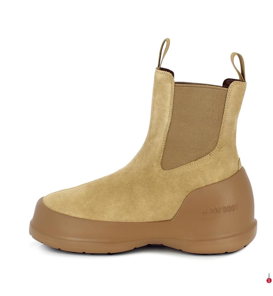Bottes Chelsea - Beige