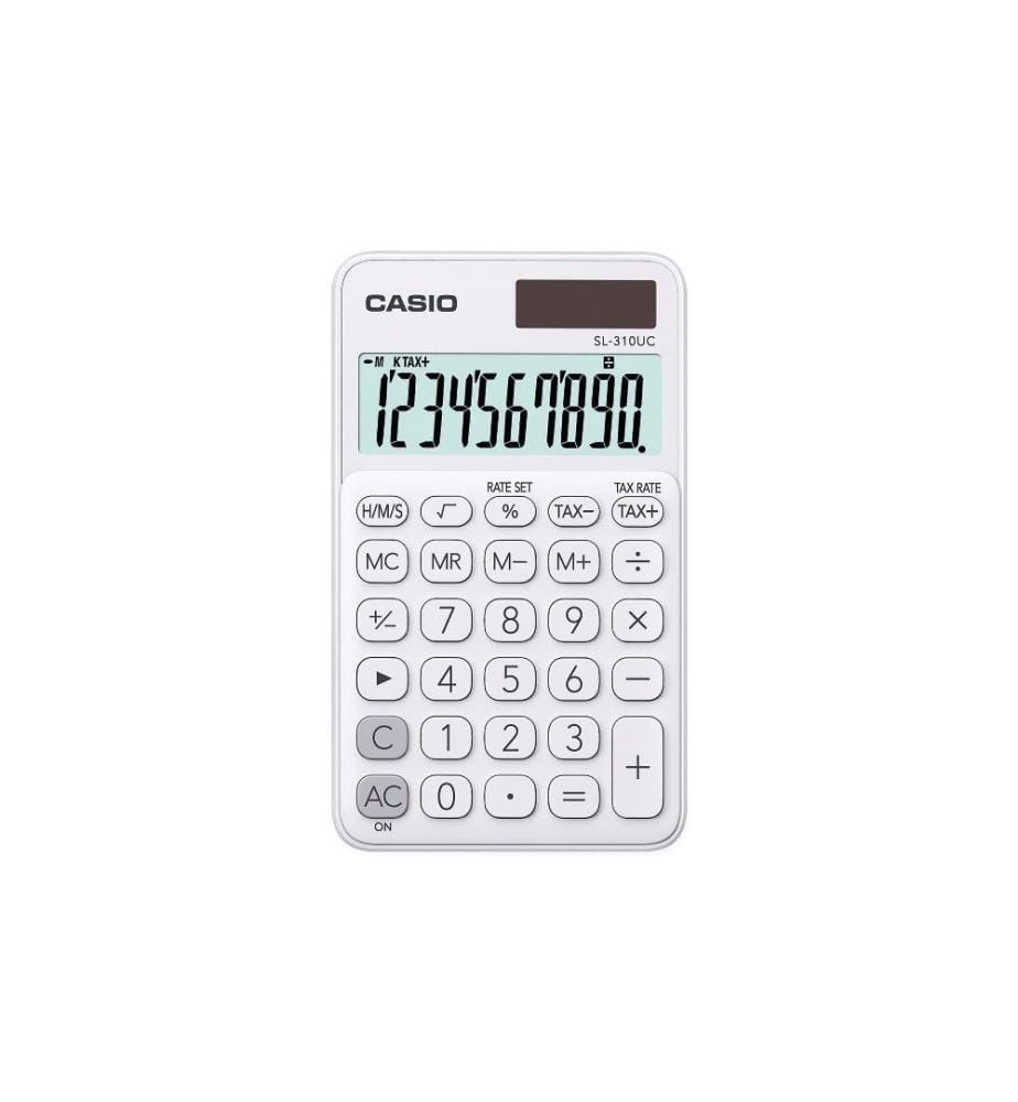 CASIO - Calculatrice SL-310UC-WE Blanc