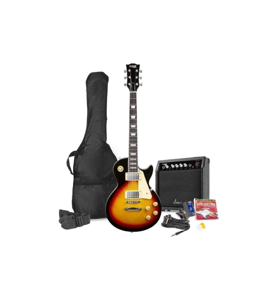 MAX - E-Gitarre GigKit – Sunburst