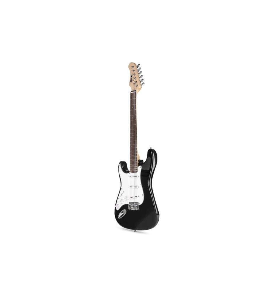 MAX E-Gitarre GigKit LftH Schwarz