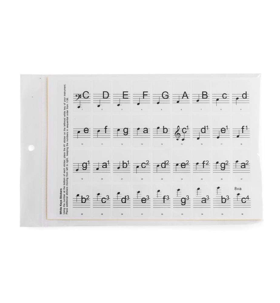 MAX Noten Sticker KB-KEY