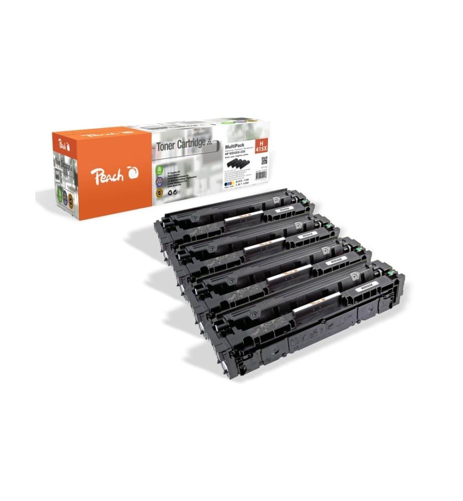 PEACH - Toner HP Nr. 415X / W2030-3X BK, C, M, Y