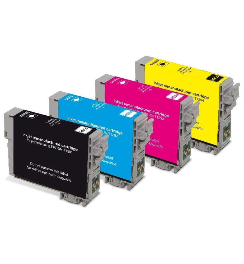 GENERIC INK - Tinte Epson T1291 Multipack Black/Cyan/Magenta/Yellow