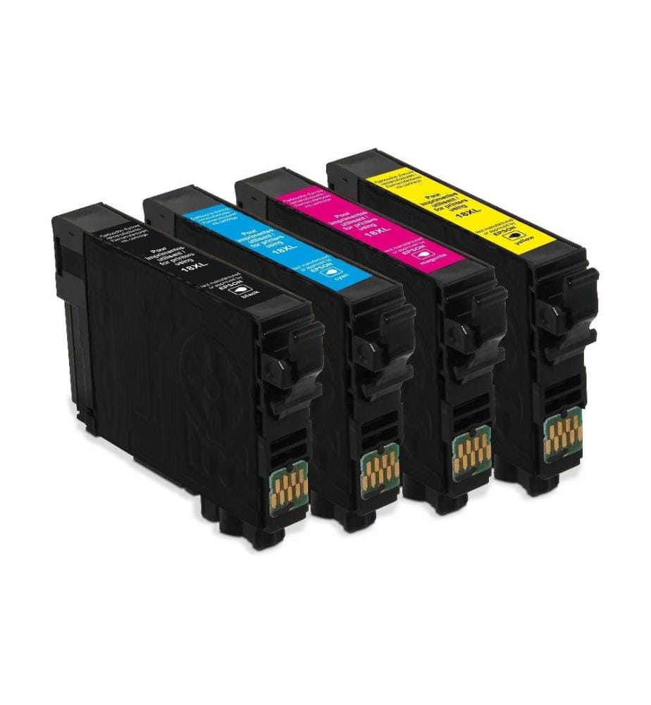 GENERIC INK - Tinte Epson 18 XL Multipack Black/Cyan/Magenta/Yellow