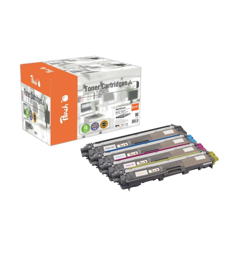 PEACH - Toner Brother TN-241 Magenta/Yellow/Black/Cyan