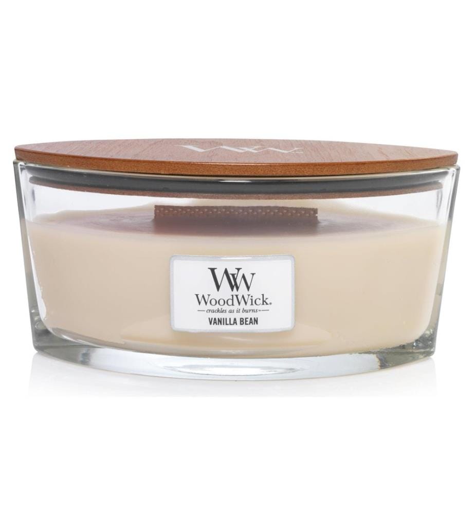 Woodwick - Duftkerze Vanille Bean Ellipse
