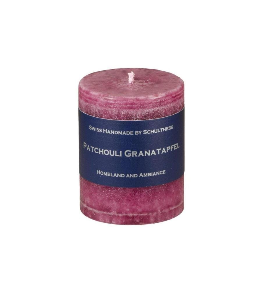 SCHULTHESS KERZEN - Duftkerze Patchouli Granatapfel 8 cm