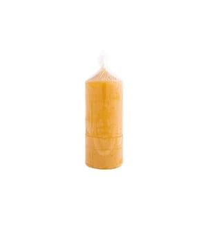 HERZOG KERZEN AG - Bougie cylindrique à base de cire d'abeille 6 x 15 cm