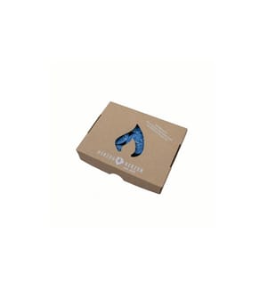 HERZOG KERZEN AG - Teelichter Kristallo Ø 4 cm 9 Stück, Taubenblau