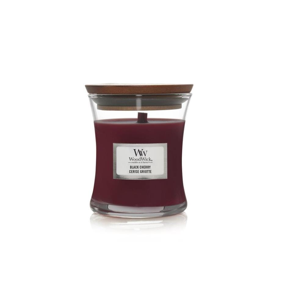 Woodwick - Duftkerze Black Cherry mini Jar