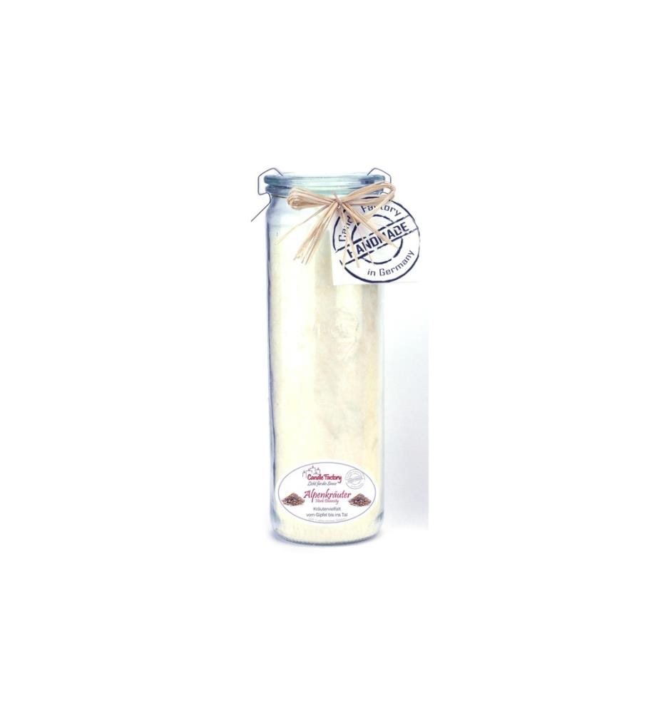 CANDLE FACTORY - Bougie parfumée Herbes alpines Big Jumbo
