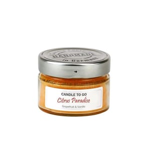 CANDLE FACTORY - Bougie parfumée Citrus Paradise Candle to go