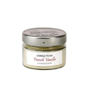 CANDLE FACTORY - Bougie parfumée vanille française Candle to go