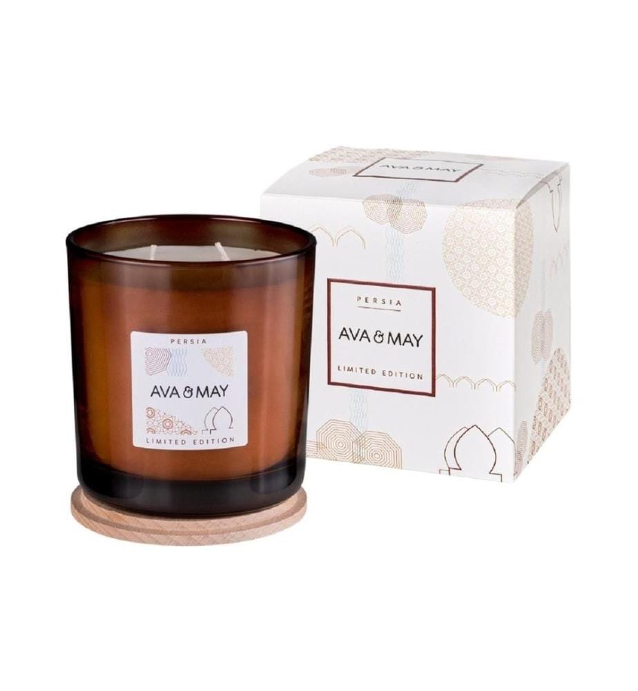 AVA & MAY - Bougie parfumée Persia Grand, 500 g