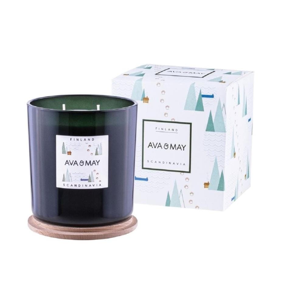 AVA & MAY - Duftkerze Finnland Gross, 500 g