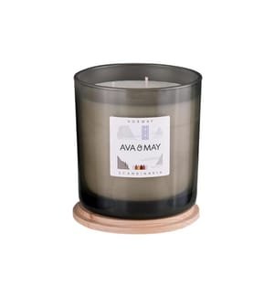 AVA & MAY - Bougie parfumée Norvège Grand, 500 g