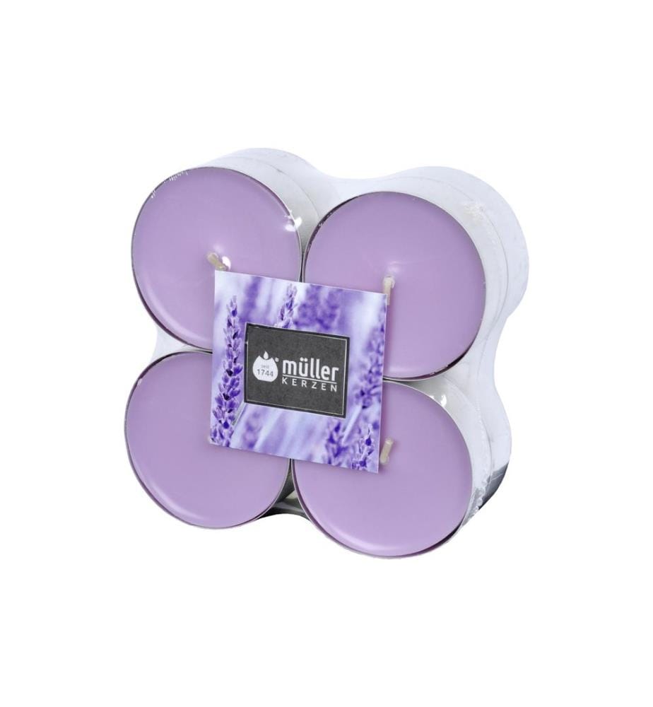 müller Kerzen Duftkerze Lavender Fields 8 Stück