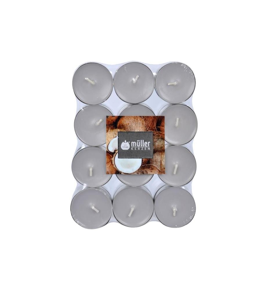 müller Kerzen Bougie parfumée Coconut Island 24 pièces
