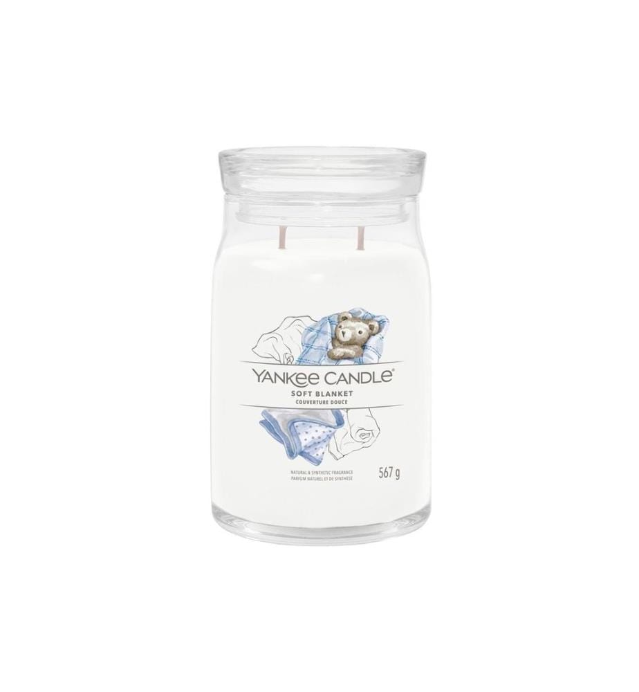 YANKEE CANDLE - Signature Duftkerze Soft Blanket Signature Large Jar