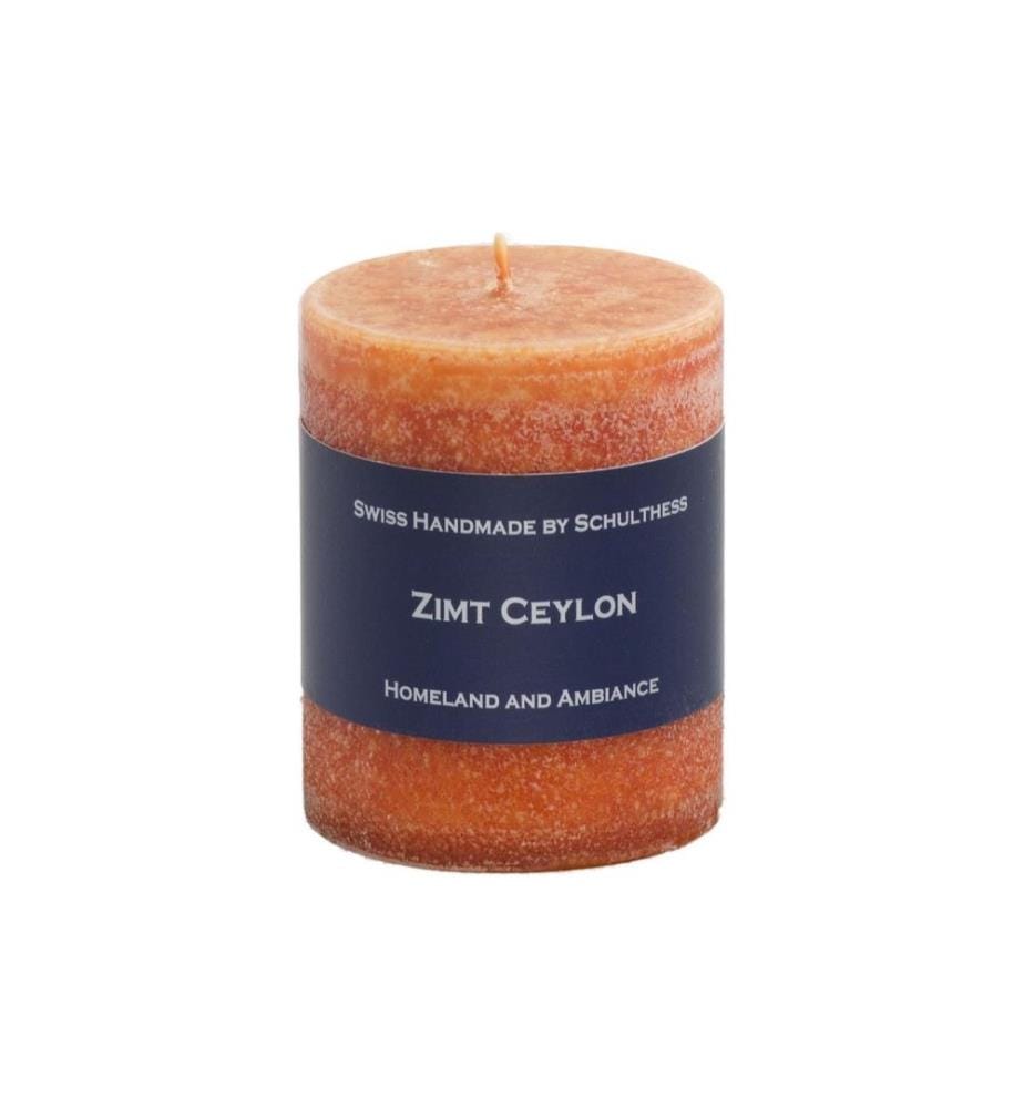 SCHULTHESS KERZEN - Bougie parfumée Cannelle de Ceylan 8 cm