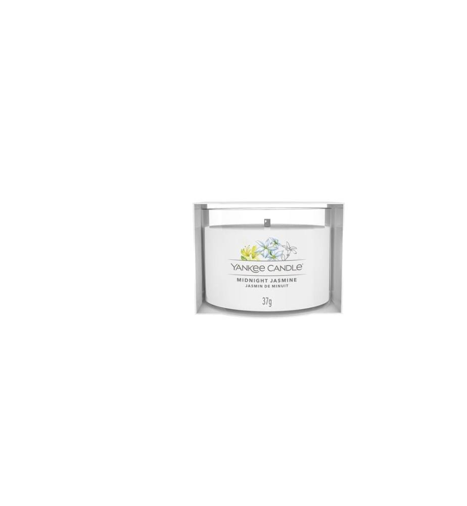 YANKEE CANDLE - Signature Bougie parfumée Midnight Jasmine Signature 37 g
