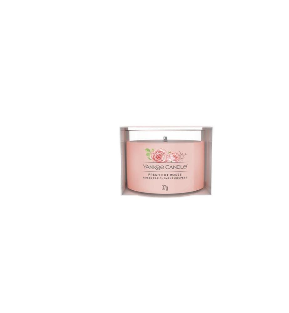 YANKEE CANDLE - Signature Duftkerze Fresh Cut Roses Signature 37 g