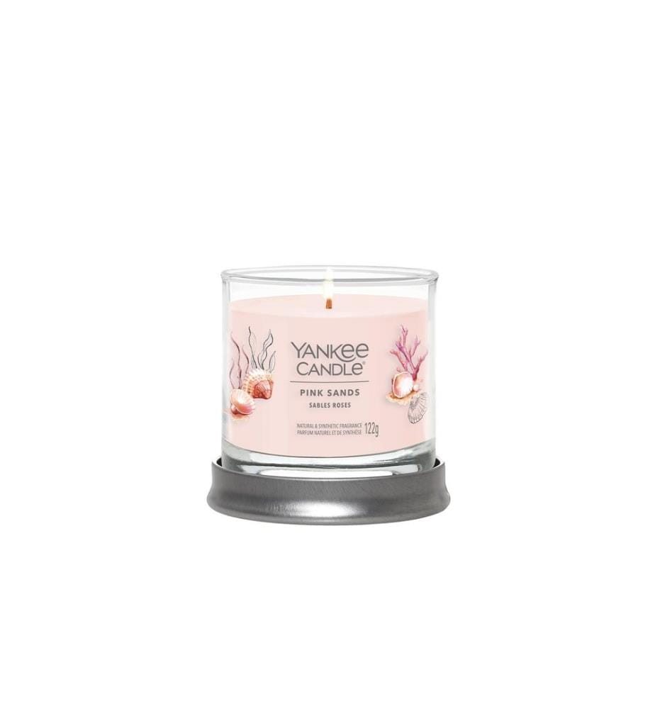YANKEE CANDLE - Signature Duftkerze Pink Sands Signature Small Tumbler