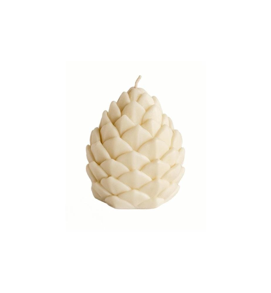 HERZOG KERZEN AG - Bougie Pivot 7 x 9.5 cm, blanc