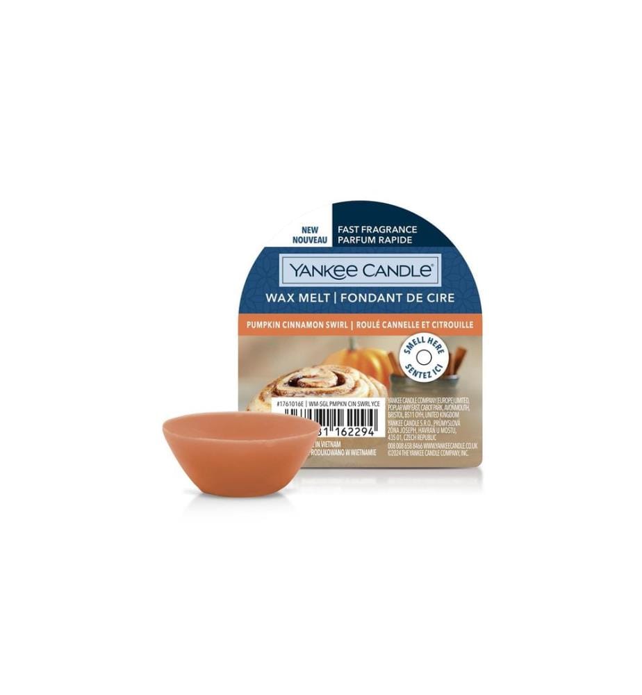 YANKEE CANDLE - Signature Duftwachsplättchen Pumpkin Cinnamon Swirl
