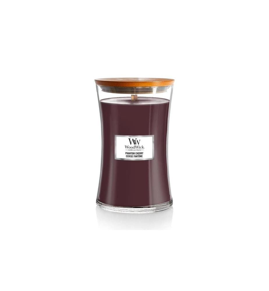 Woodwick - Bougie parfumée Phantom Cherry Grand pot