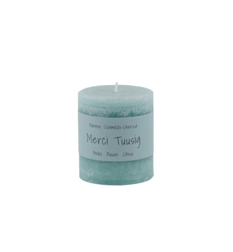 SCHULTHESS KERZEN - Bougie parfumée Merci Tuusig 7 x 8 cm