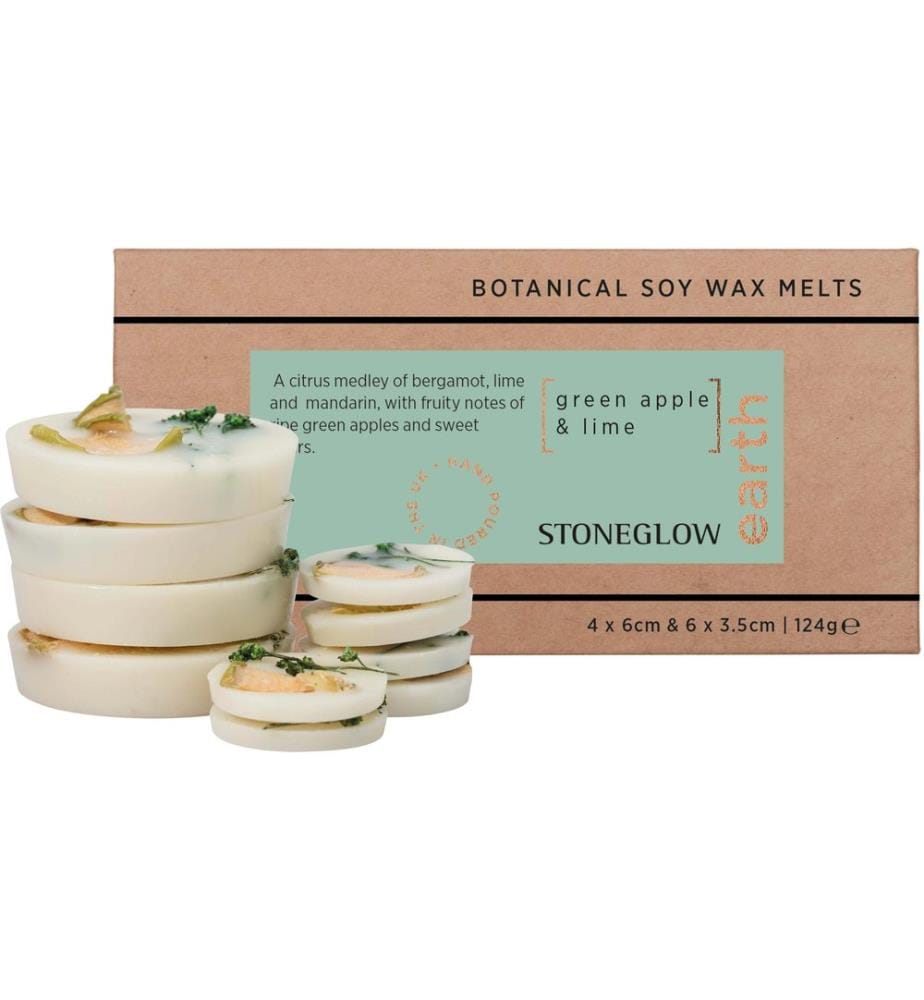 Stoneglow - Duftwachsplättchen Soja Earth 10 Stück, 124 g